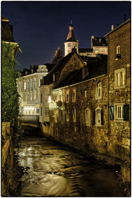 Stolberg (Rhld.) - Altstadt bei Nacht | © JosWaS